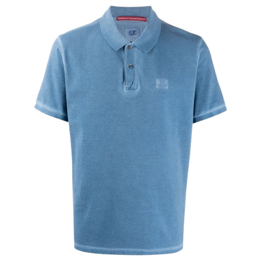CP Company Polo Shirt In Blue