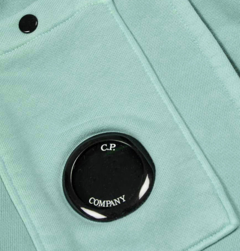 CP Company Lens Shorts In Mint