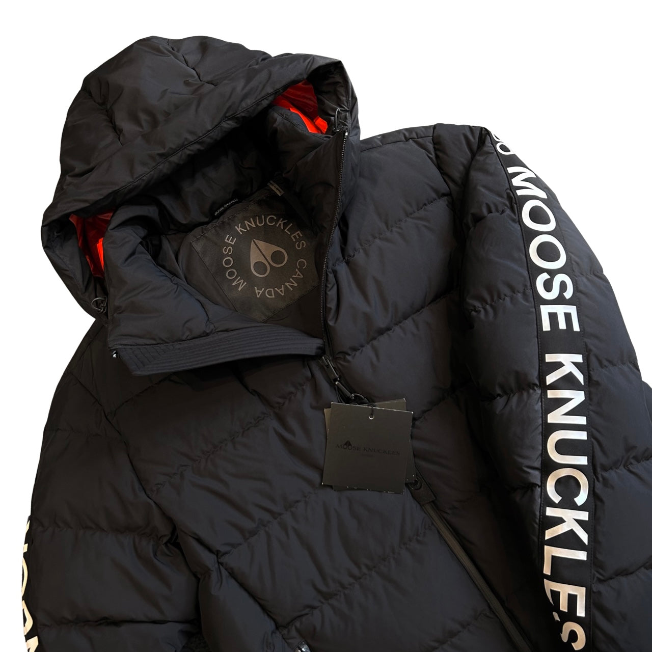 Moose Knuckles Naufrage Coat In Black