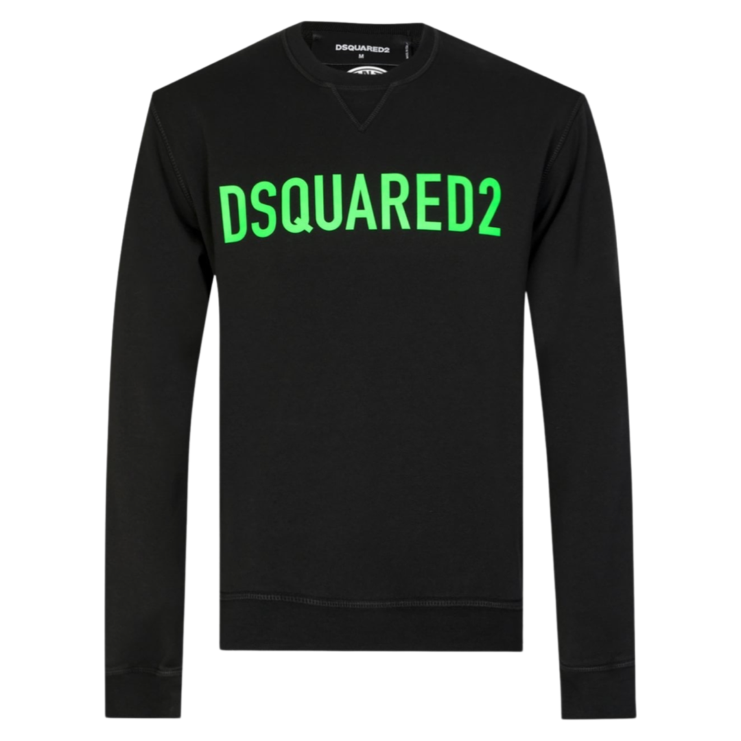 Dsquared2 Logo Sweater In Black