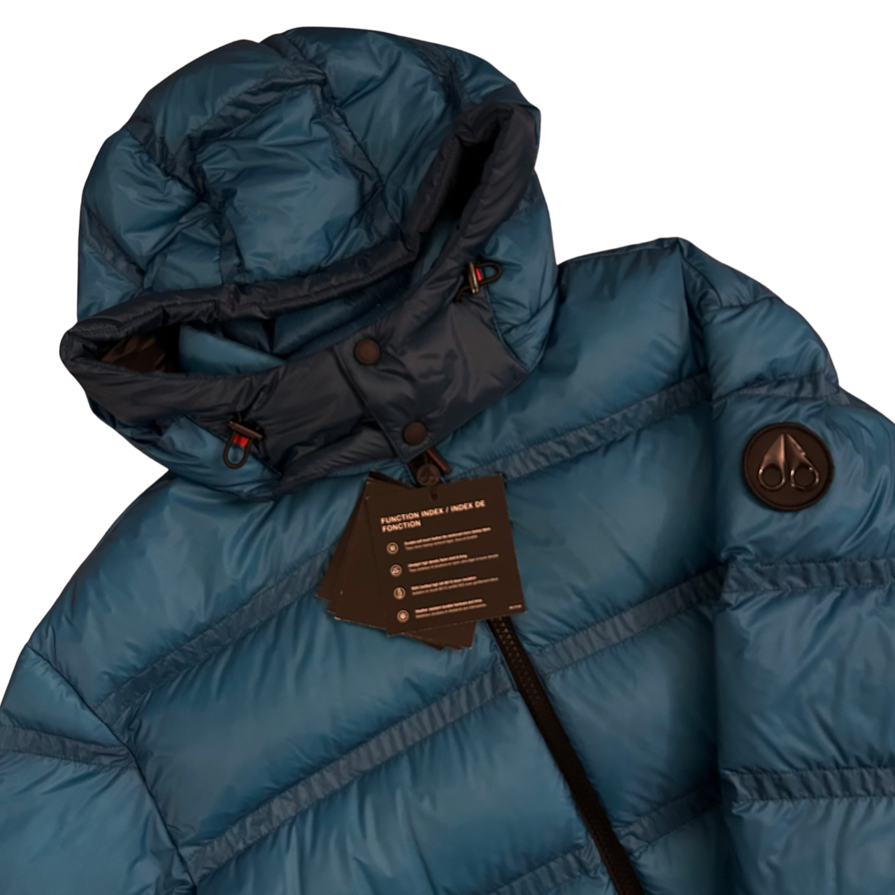 Moose Knuckles Down Coat In Blue