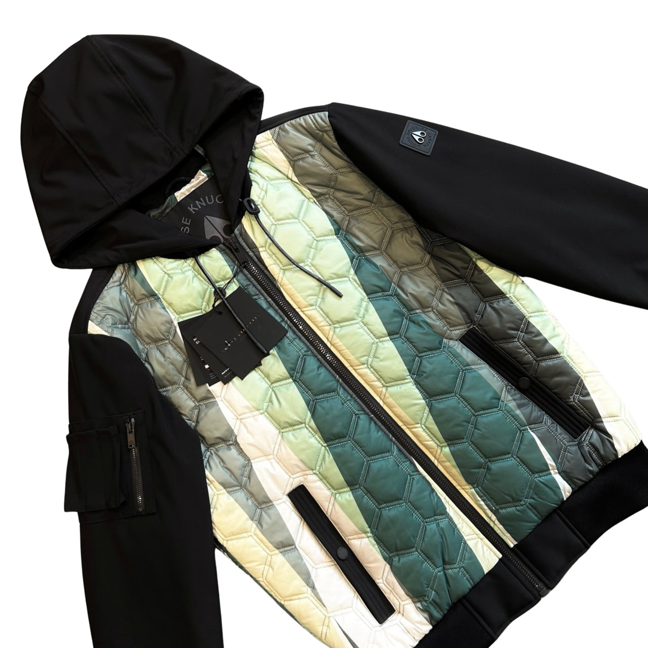 Moose Knuckles Daytona Coat In Black