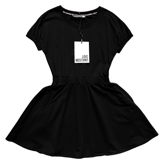 Love Moschino Dress In Black