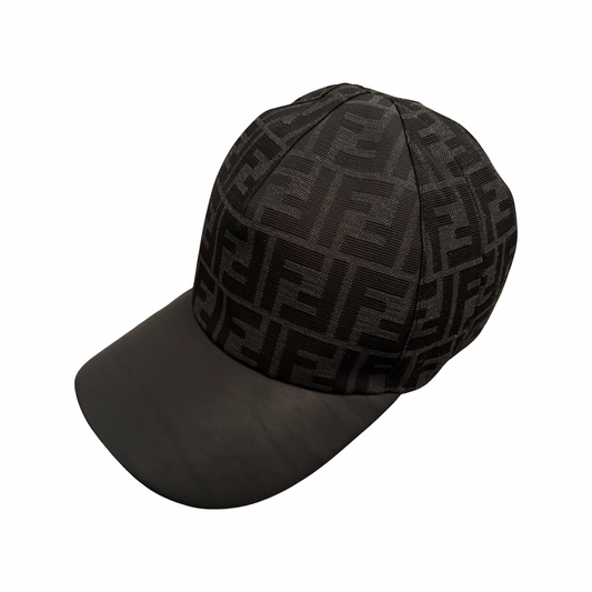 Fendi ROMA Reversible Hat In Black