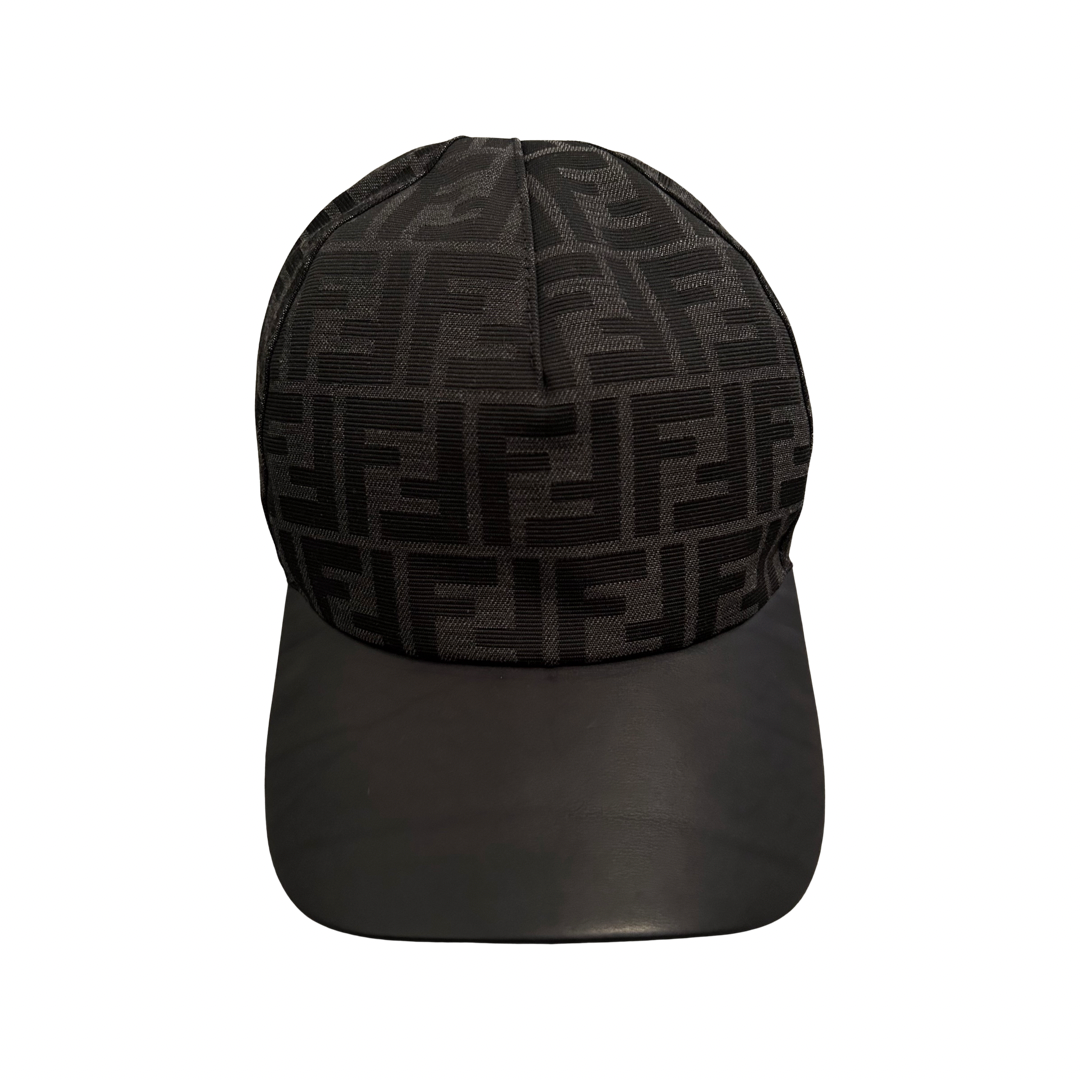 Fendi ROMA Reversible Hat In Black