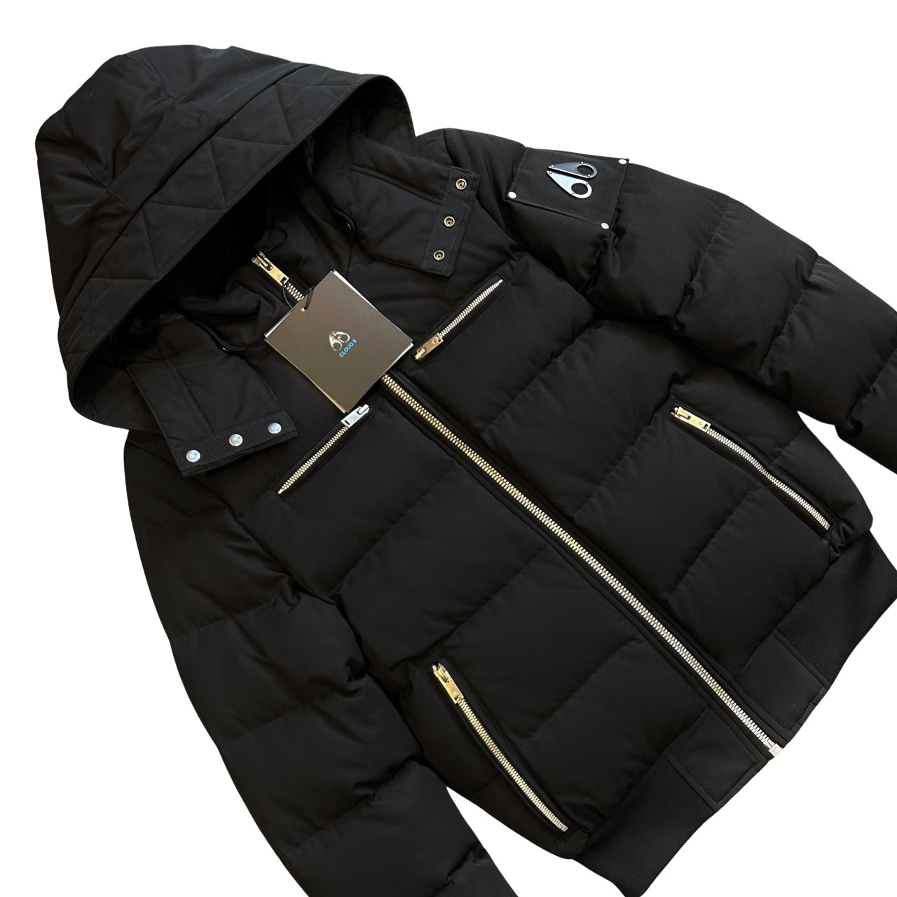 Moose Knuckles Peace River Coat In Black