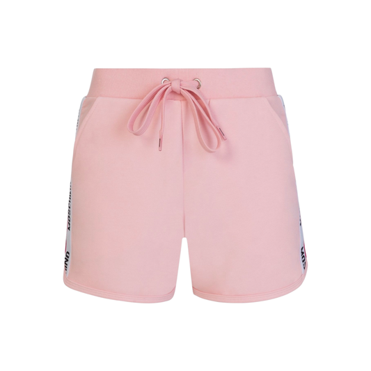 Moschino Tape Shorts In Pink