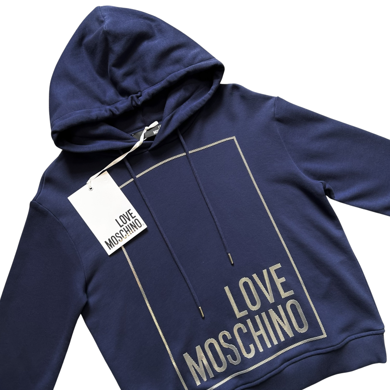 Love Moschino Hoodie In Blue