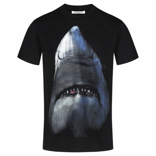 Givenchy Shark T-shirt In Black