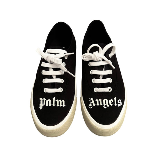 Palm Angels Logo Trainers In Black
