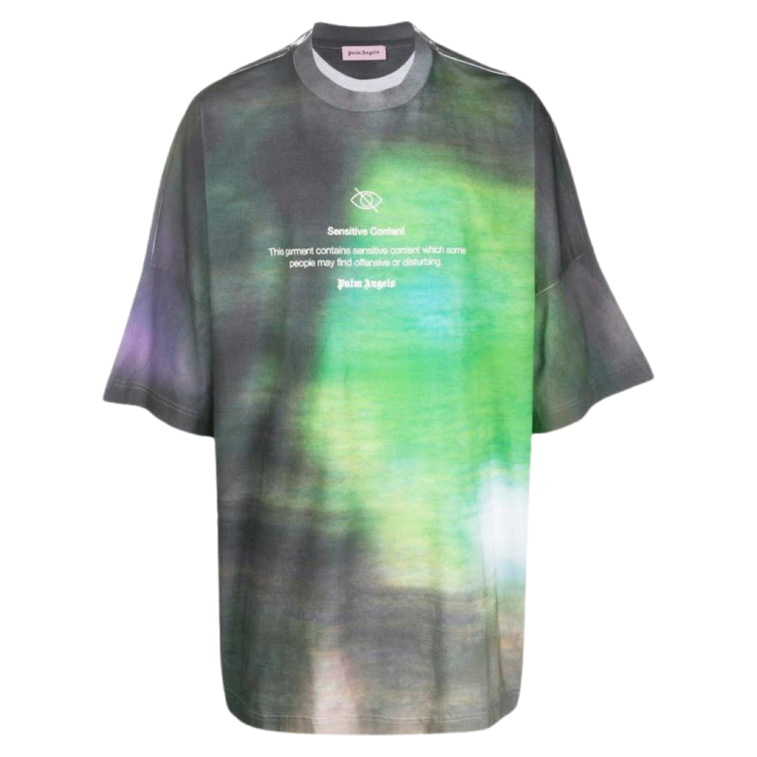 Palm Angels Oversized Tie Dye T-shirt