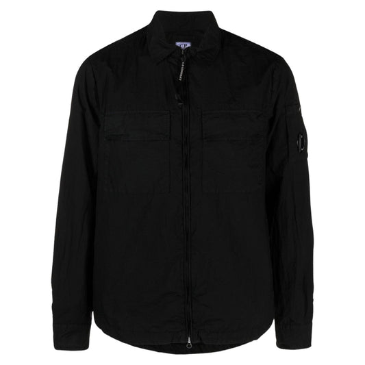 CP Company Lens Jacket In Black