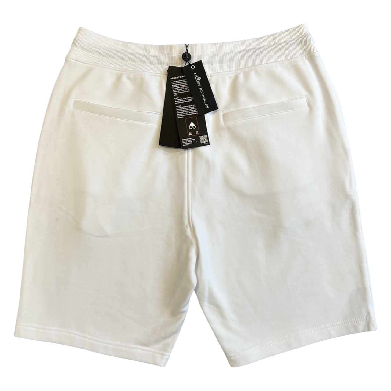 Moose Knuckles Shorts In White