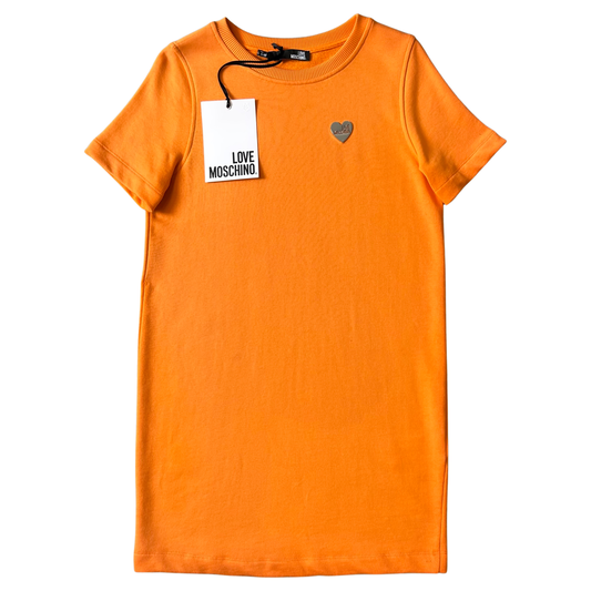 Love Moschino Dress In Orange