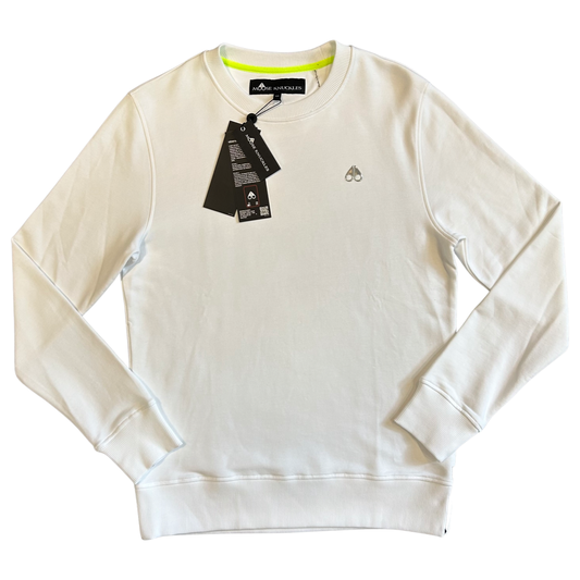 Moose Knuckles Sweater In White
