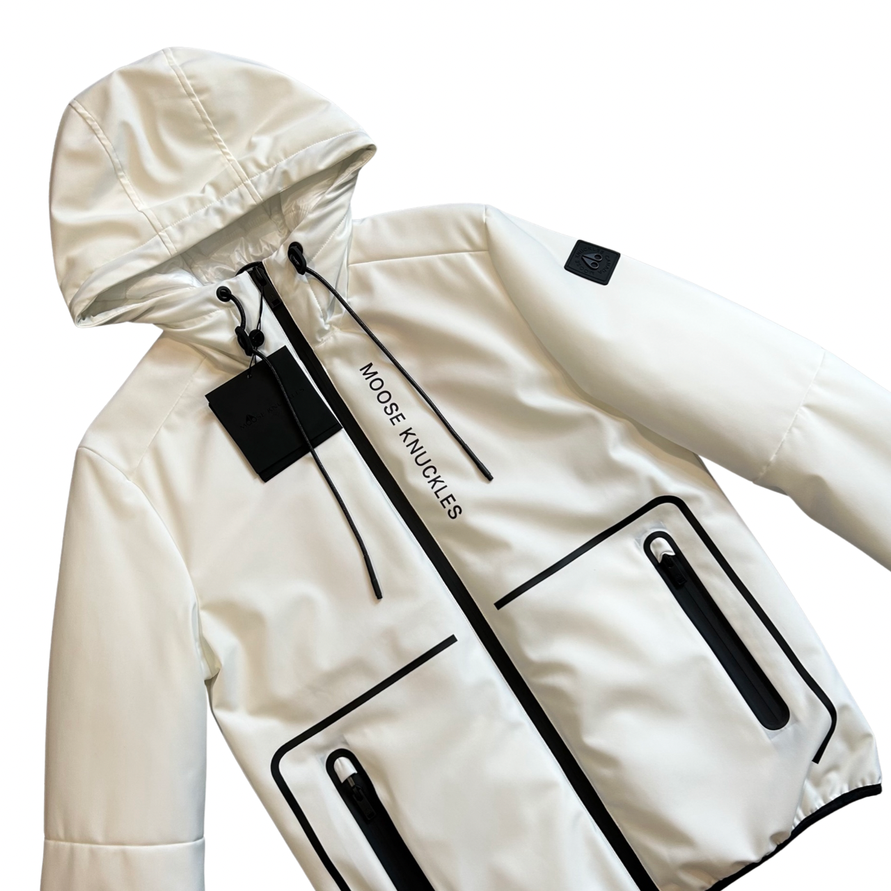 Moose Knuckles Grayton Jacket In White