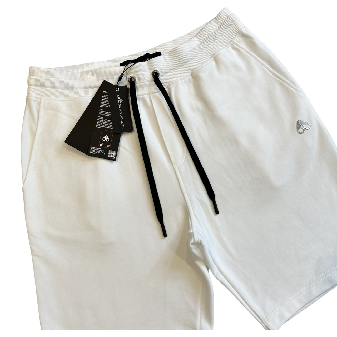 Moose Knuckles Shorts In White