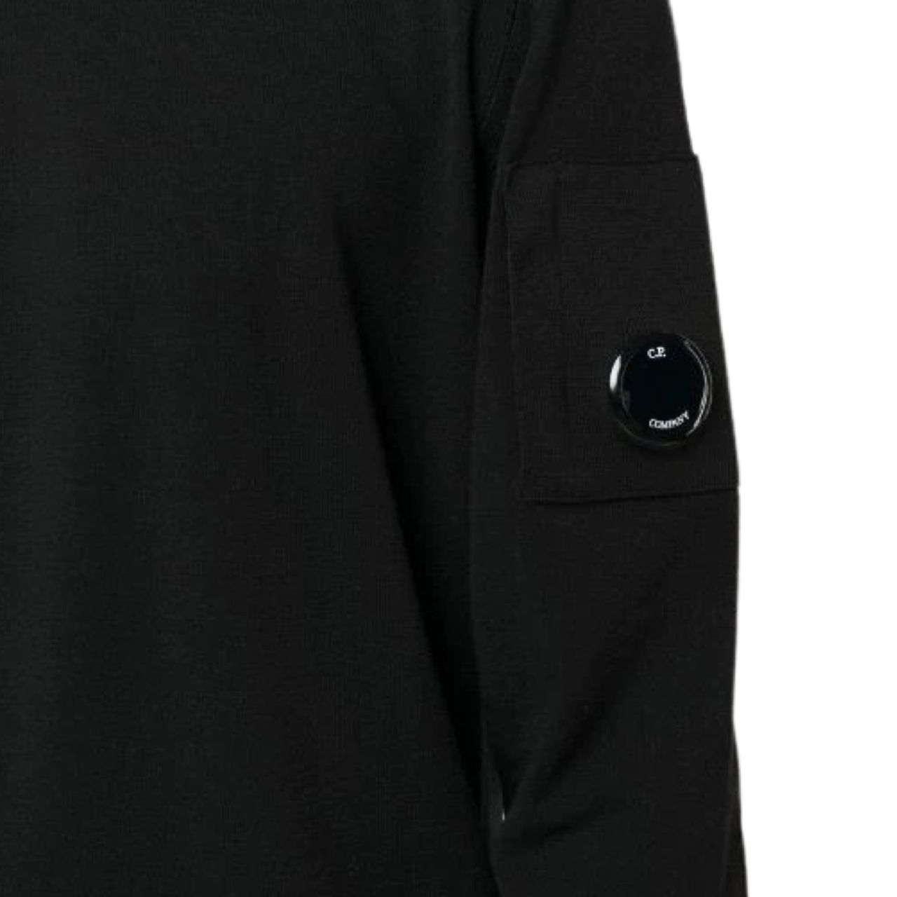 CP Company Lens Sweater In Black