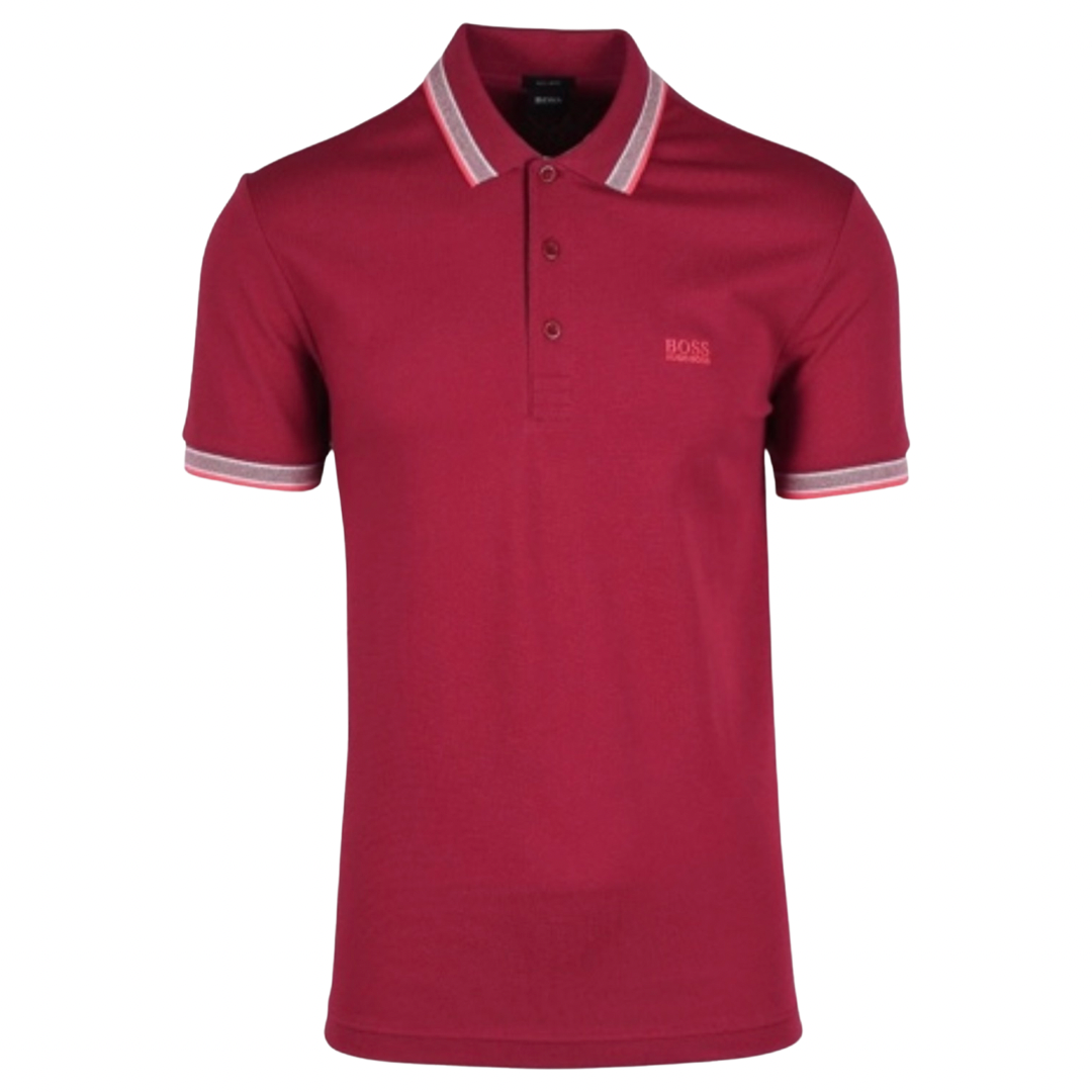 Hugo Boss Polo Shirt In Red