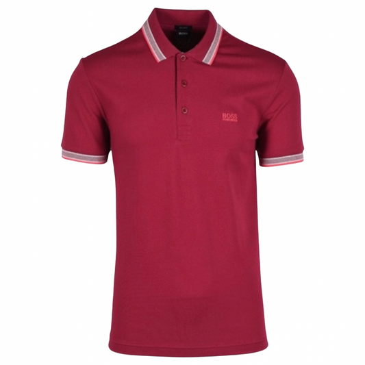 Hugo Boss Polo Shirt In Red