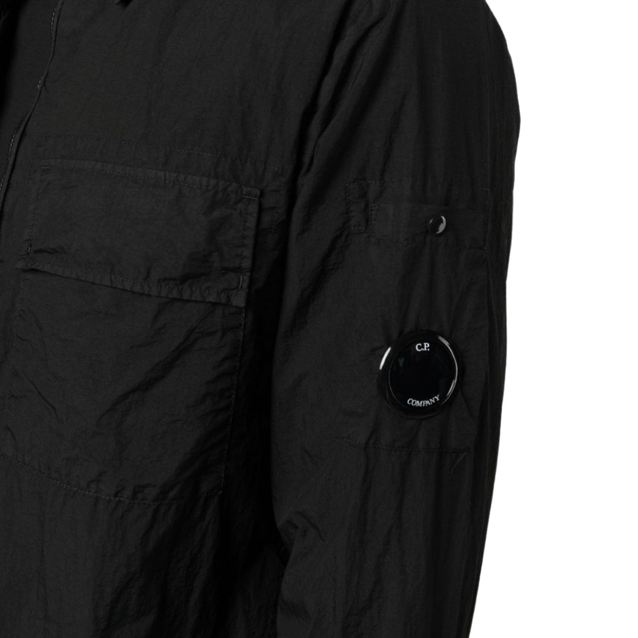 CP Company Lens Jacket In Black