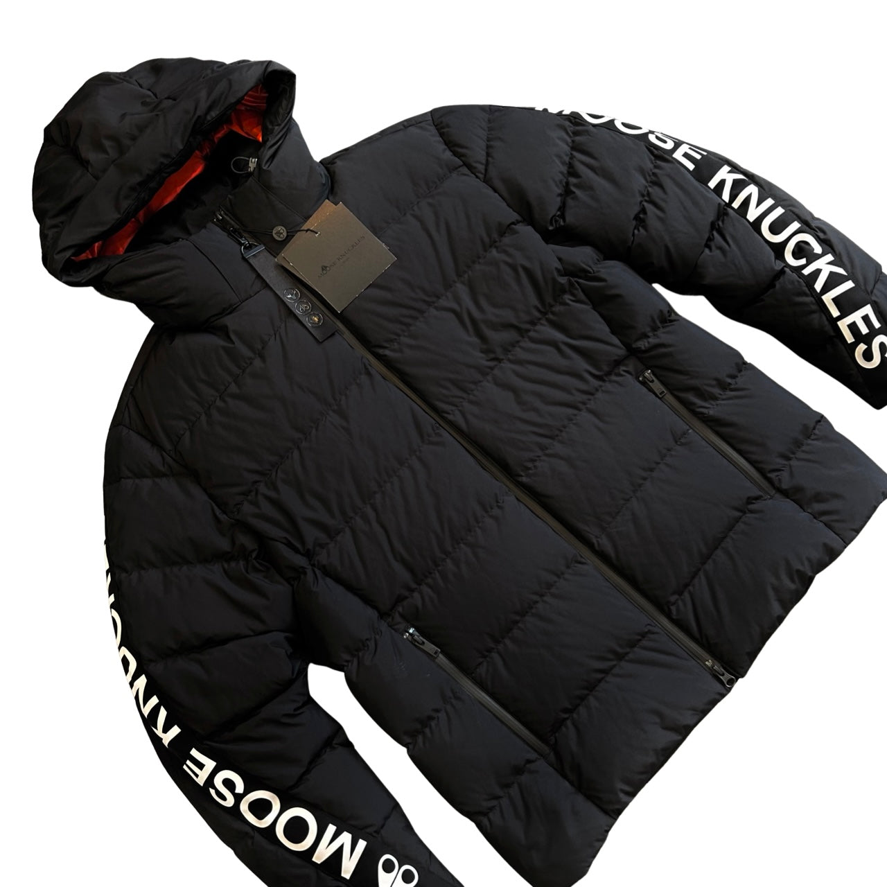 Moose Knuckles Naufrage Coat In Black