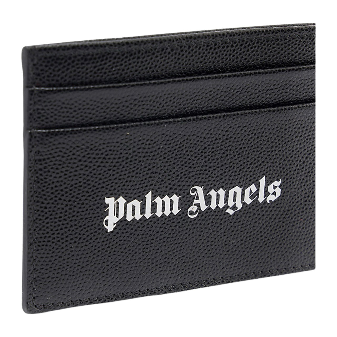 Palm Angels Logo Card Holder In Black