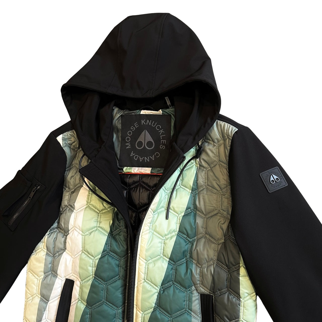 Moose Knuckles Daytona Coat In Black