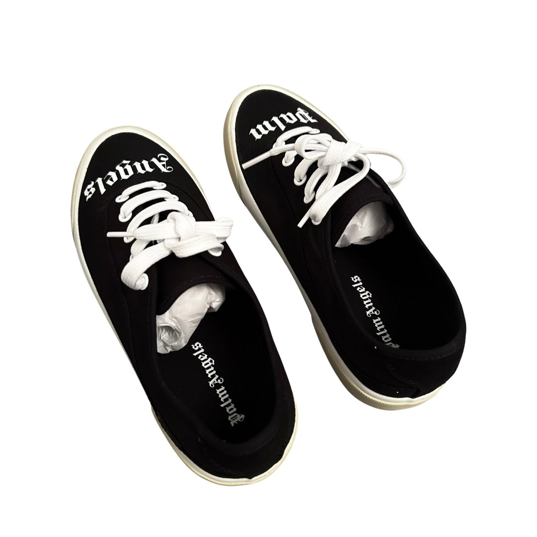 Palm Angels Logo Trainers In Black