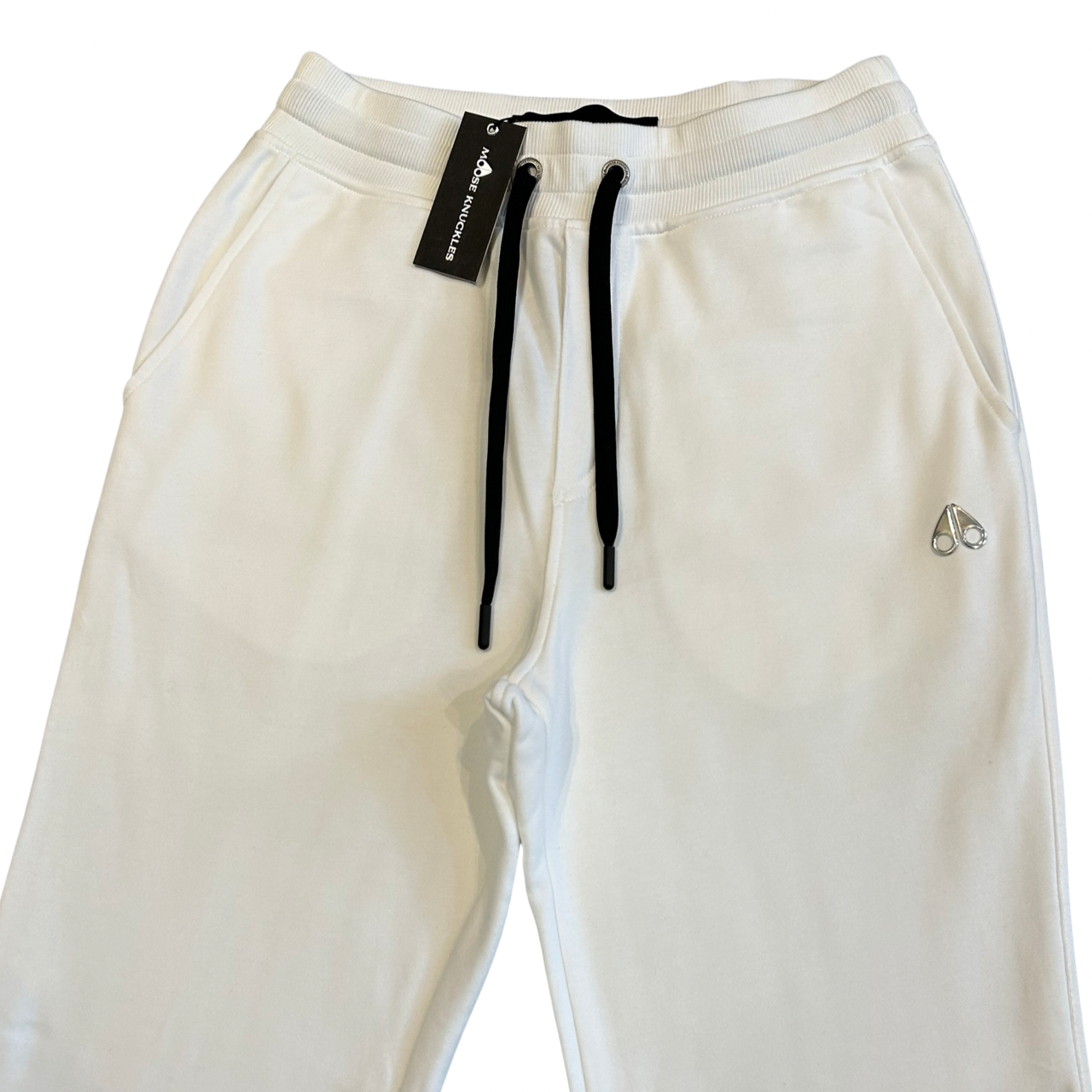 Moose Knuckles Joggers In White