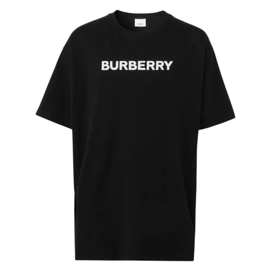 Burberry Logo T-shirt In Black