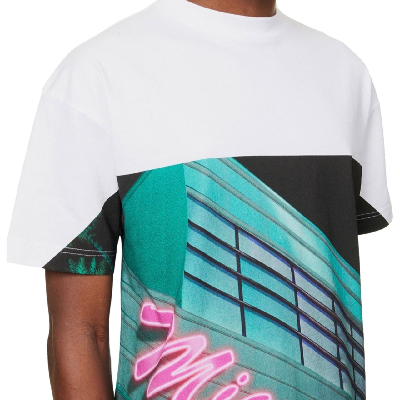 Palm Angels “Miami” T-shirt In White