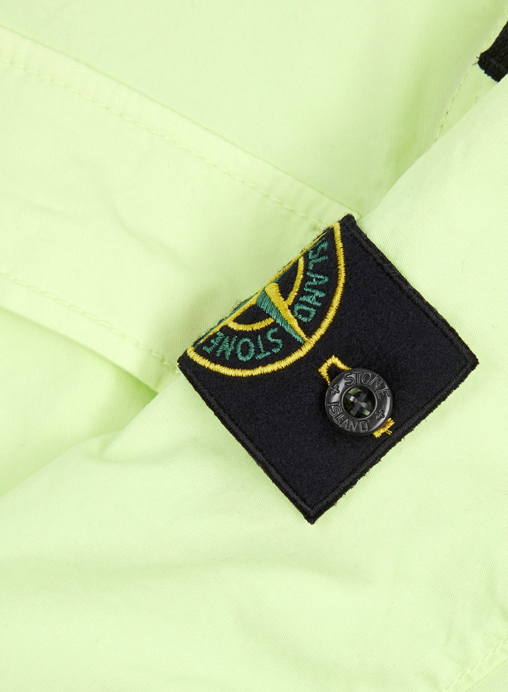 Stone Island Overshirt In Lime