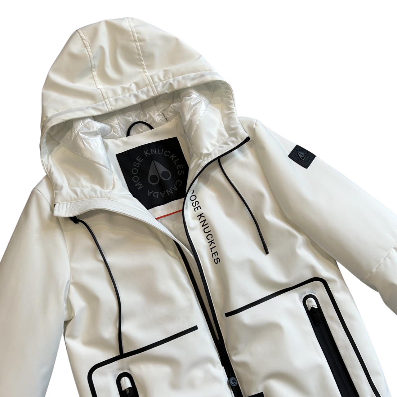 Moose Knuckles Grayton Jacket In White